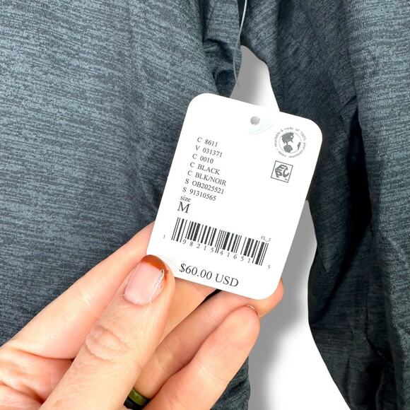 FP Movement x Hatch NWT Right On Run Black Layer Maternity Long Sleeve Top - Picture 8 of 9